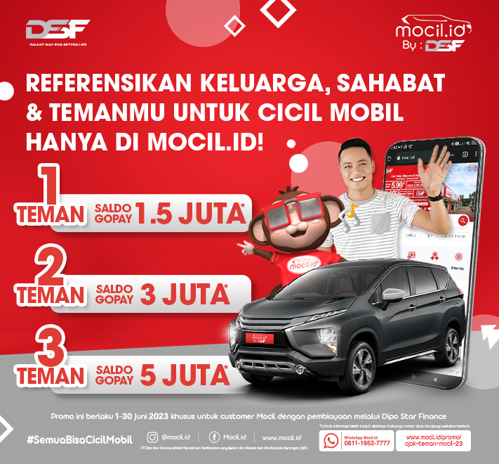 Referensikan Teman, Sahabat & Keluarga Kamu